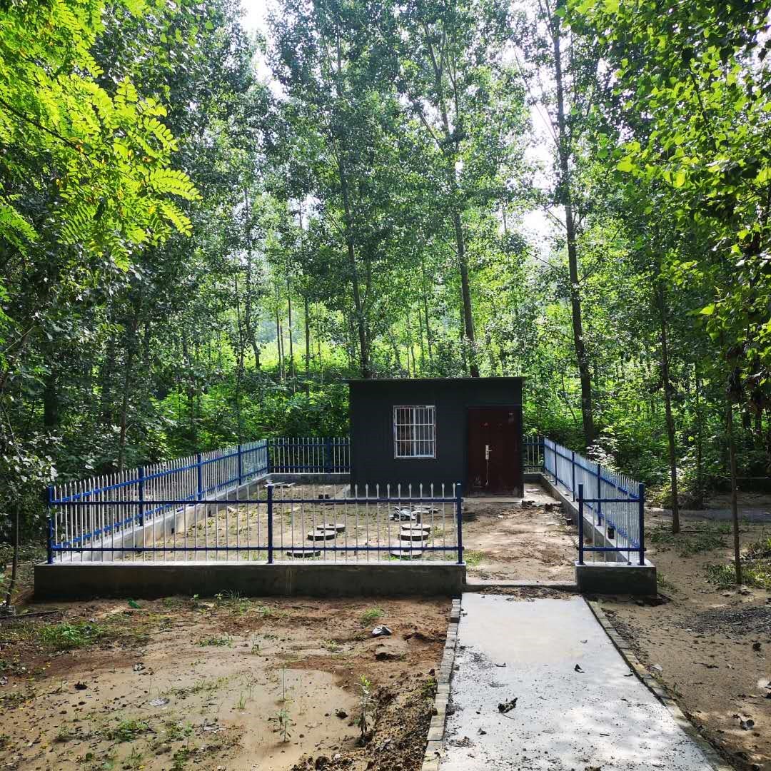 河南荥阳市申庄村污水处理站